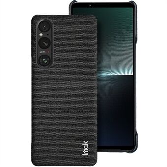 IMAK Ruiyi-serien for Sony Xperia 1 V etui Støvtett PU-skinn + PC-telefonbeskytter