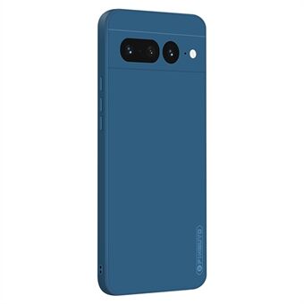 PINWUYO JK TPU-2-serien for Google Pixel 7 Pro 5G-telefonveske med fiberflokklag og beskyttende TPU-deksel.