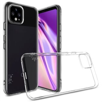 IMAK UX-5 Series Gjennomsiktig TPU-telefonskall for Google Pixel 4 XL