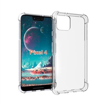 For Google Pixel 4 Støtsikker Anti-skli TPU-telefondeksel.