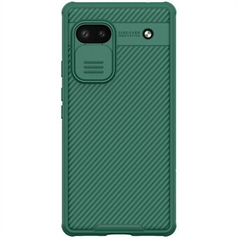 NILLKIN CamShield Pro-serien for Google Pixel 6a Slitasjebestandig Fallbeskyttelsesdeksel for kamera Hardt PC-soft TPU-omslag