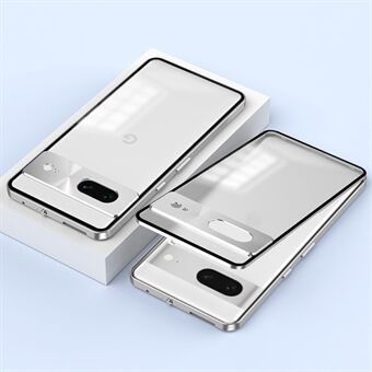 For Google Pixel 7 5G deksel i aluminiumslegering med matt PC-dekning og pop-up snap-lås