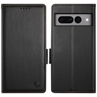 DF-010 for Google Pixel 7 Pro 5G etui Lommebok Lærtelefondeksel Flip Stand Visning Magnetisk beskyttelse.