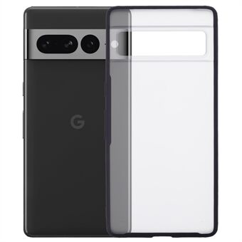 X-LEVEL For Google Pixel 7 Pro 5G Matte Deksel Støtsikker PC+TPU Telefonomslag - Svart