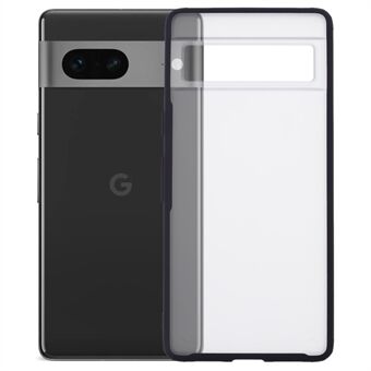 X-LEVEL for Google Pixel 7 5G deksel PC+TPU telefondeksel med frostet bakside - Svart