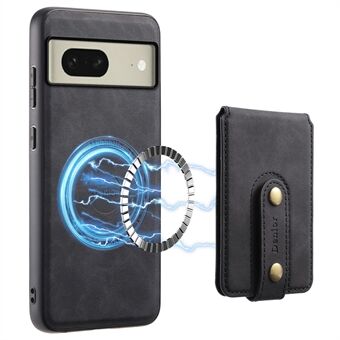 DENIOR D14 for Google Pixel 8 Etui 2-i-1 Avtakbart PU+PC+TPU Magnetisk Telefon-deksel.