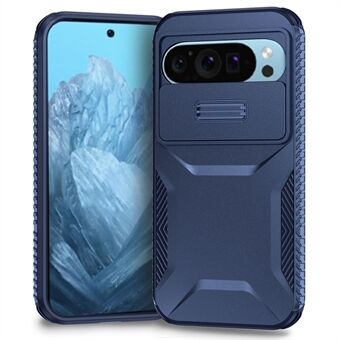 For Google Pixel 9 Pro / 9 Etui TPU+PC Skli-sikker Sidekant Telefondeksel med Linsebeskyttelse