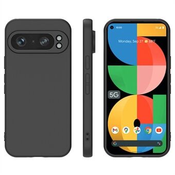 For Google Pixel 9 Pro XL Deksel Myk TPU Beskyttende Telefondeksel med Matt Finish