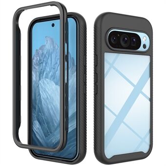 For Google Pixel 9 / Pixel 9 Pro Deksel Anti-Fall 2-i-1 PC+TPU Telefondeksel