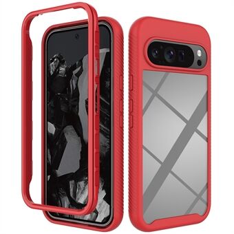 For Google Pixel 9 Pro XL Deksel Anti-Fall 2-i-1 PC+TPU Telefon Deksel