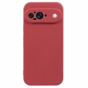 For Google Pixel 9 Etui TPU Bakside Myk Anti-Ripe Fiberfôret Telefondeksel