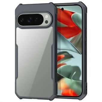 XUNDD For Google Pixel 9 / Pixel 9 Pro Etui Støtsikkert TPU + Akryl Gjennomsiktig Bakdeksel til Telefon