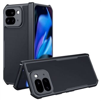 XUNDD For Google Pixel 9 Pro Fold 5G Etui Støtsikker TPU + Akryl Gjennomsiktig Bakdeksel Mobildeksel