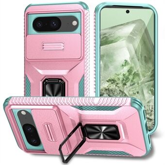 For Google Pixel 8 Etui Camshield Kickstand TPU+PC Anti-Skli Telefon Deksel