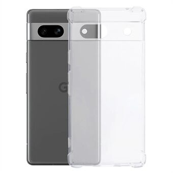 KALEBOL KLB-TPU005 For Google Pixel 7a Deksel 1,5mm TPU Gjennomsiktig Anti-Fall Telefondeksel