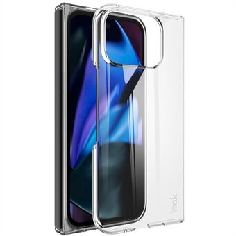 IMAK Crystal Case II Pro for Google Pixel 9 Pro Fold 5G-deksel Klar PC-telefondeksel (Øvre deksel+Nedre deksel)