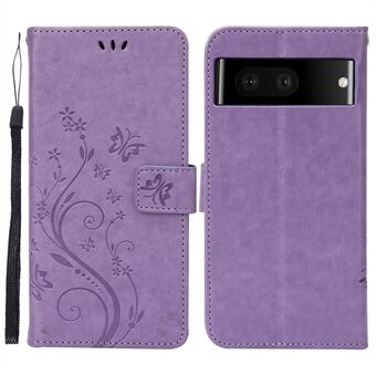 For Google Pixel 7 5G Anti-scratch Dustproof Phone Cover Wallet Stand PU Leather Imprinting Flower Butterflies Cell Phone Case

For Google Pixel 7 5G anti-riper, støvbeskyttende telefondeksel, lommebok, stativ, PU-skinn, med inngravert blomster og sommerf