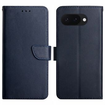 HT02 For Google Pixel 9a Etui Ekte Kuskin Telefondeksel Nappa Tekstur