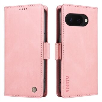 YIKATU YK-005 For Google Pixel 9a Etui PU Lær Lommebok Telefon Deksel Hud Berøringsfølelse