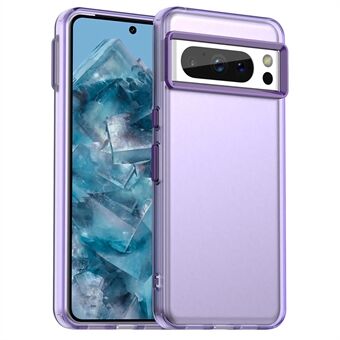 For Google Pixel 8 Pro Deksel PC+TPU+PET Matt Anti-Drop Telefon Bakdekke