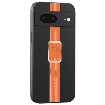 KADEM For Google Pixel 8 Etui Lær+TPU+Acrylic Anti-Scratch Telefondeksel