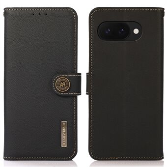 KHAZNEH For Google Pixel 9a Etui Ekte Kuskin Lommebok Telefondekselet