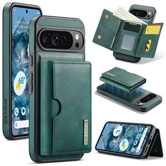 DG.MING M6-serien For Google Pixel 9 / Pixel 9 Pro Etui Magnetisk Lommebok PU+PC+TPU Telefondeksel