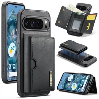 DG.MING M6-serien For Google Pixel 9 Pro XL Etui Magnetisk Lommebok PU+PC+TPU Telefondeksel