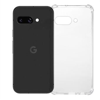 For Google Pixel 9a Etui KALEBOL KLB-TPU001 1,5mm TPU Transparent Anti-Fall Telefondeksel - Transparent