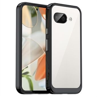 For Google Pixel 9a-deksel TPU+Acrylic Beskyttende Gjennomsiktig Telefondeksel