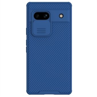 NILLKIN CamShield Pro-serien for Google Pixel 7a telefondeksel PC+TPU mobilskal med skyvbart kamerabeskytter.