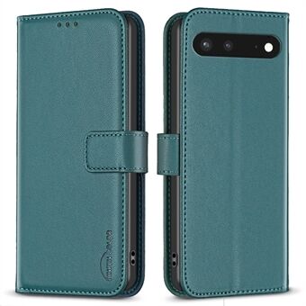 BINFEN COLOR BF17 for Google Pixel 7 5G Lommebok Stativ Telefonbeskytter Anti-Støv Deksel i PU Skinn Telefon Etui