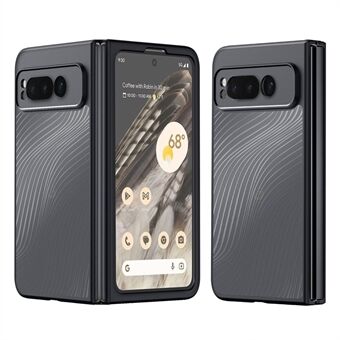 DUX DUCIS Aimo Serie Telefonfutteral for Google Pixel Fold Matte TPU+PC Telefondeksel (REACH-sertifisering) - Svart