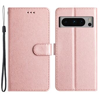 For Google Pixel 8 Pro PU Leather Stand Cover Wallet Design Silk Texture Phone Case with Strap

For Google Pixel 8 Pro: Lommebokdeksel av PU-lær med stativ, lommedesign, silkeaktig tekstur og reim.