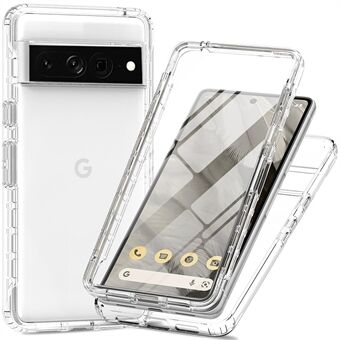 For Google Pixel 8 Pro-dekselet er laget av PC+TPU-materiale som beskytter mot støt og har en gradienteffekt. Det leveres også med en PET-skjermbeskyttelsesfilm.