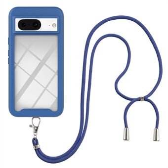 YB PC-serie 4 for Google Pixel 8 case er en PC+TPU telefoncover med lanyard for å hindre riper.