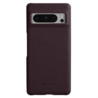 MELKCO For Google Pixel 8 Pro-etui Ekte kuskinnbelagt PC-telefonbeskyttelsesdeksel