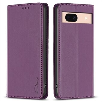 BINFEN COLOR BF18 For Google Pixel 8a Etui i PU-skinn med kortspor