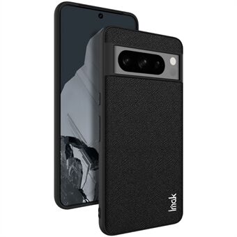 IMAK LX-5-serien for Google Pixel 8 Pro-etui i skinn + PC + TPU-telefondeksel.