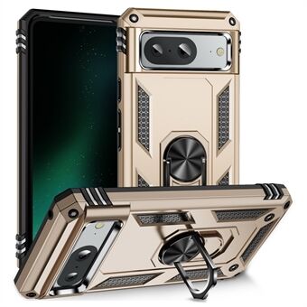 For Google Pixel 8a etui Ripebestandig TPU + PC-telefonbeskytter