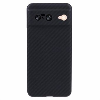 Aramid Fiber-telefondeksel for Google Pixel 8-etui 1500D grov tekstur svart telefonskall Presis kutt-ut for linse