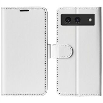 For Google Pixel 8a-etui Anti-støv med Crazy Horse-tekstur, lommebokmobildeksel i PU-skinn med flip-cover