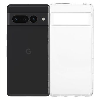 For Google Pixel 7 Pro 5G TPU-deksel Ultra Transparent Anti-scratch Telefondeksel (Stor bakre linsesprekk)