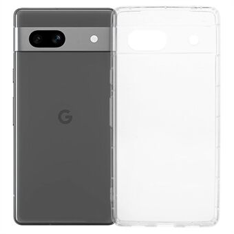 For Google Pixel 7a Klar TPU-etui med Airbag-beskyttelse (Presis åpning for linsen)