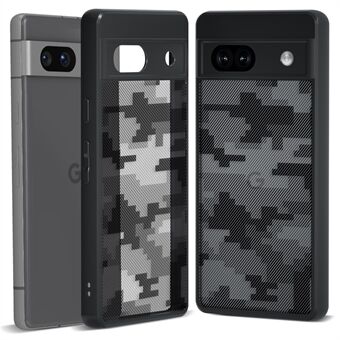 IBMRS Smartphonedeksel for Google Pixel 7a Støtsikker TPU+PC-telefonskallfutteral