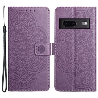 For Google Pixel 7 5G Case PU Leather Wallet med kortspor Magnetisk spenne Telefondeksel