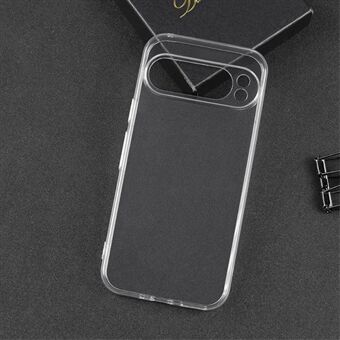 For Google Pixel 9 Pro Transparent Case TPU Fleksibelt Bakdeksel