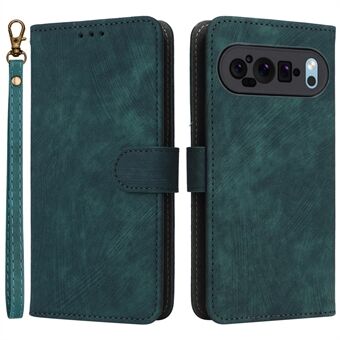 For Google Pixel 9 Pro XL etui RFID-blokkerende lommebokflip i PU-skinn