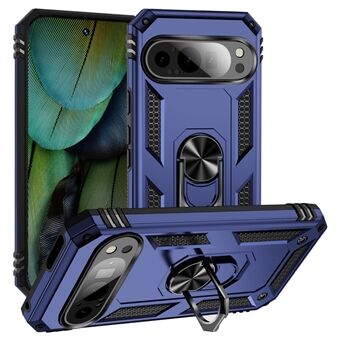 For Google Pixel 9 / Pixel 9 Pro Case Ripefri PC+TPU Støttefot Telefondeksel.