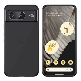 For Google Pixel 8-etui, TPU-ramme med matt PC-bakside, beskyttende telefondekse.